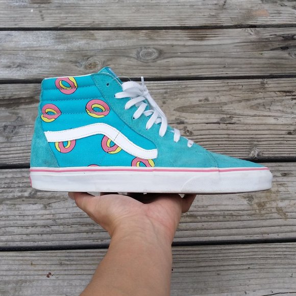 Men Vans Off the Wall Odd Future x Sk8-Hi Donut Shoes Sneakers Tyler the Creator - Picture 3 of 8